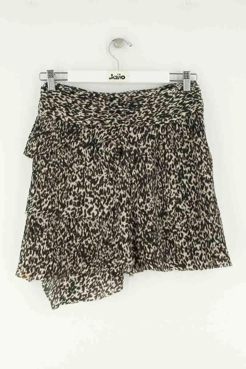 Mini jupe Iro Noir en Soie