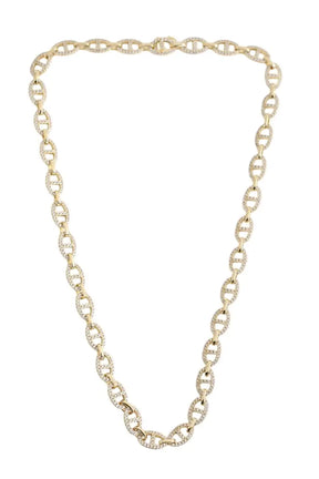 Collier APM Monaco Doré en Plaqué or, - Seconde Main