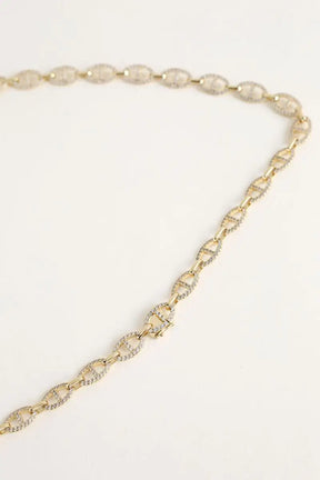 Collier APM Monaco Doré en Plaqué or
