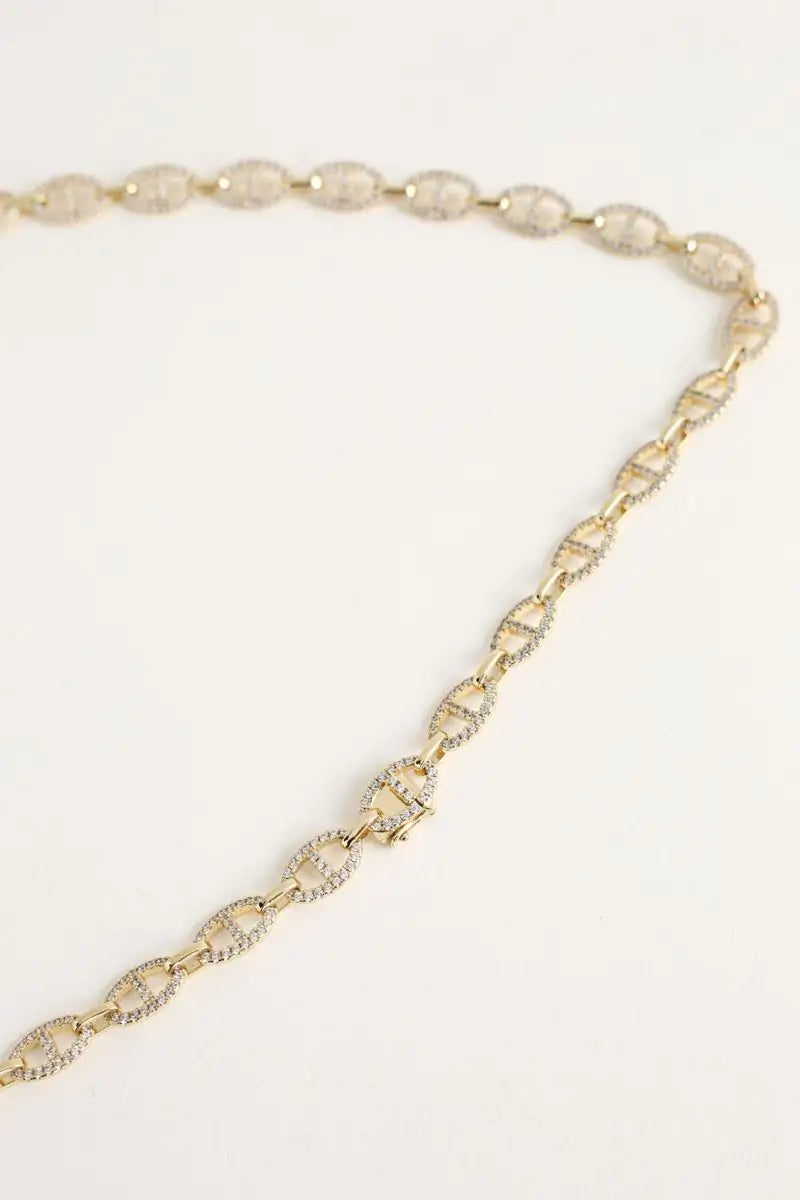 Collier APM Monaco Doré en Plaqué or