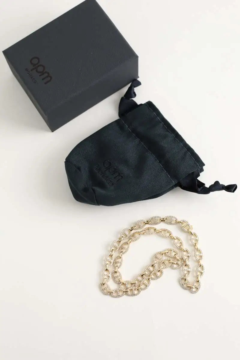Collier APM Monaco Doré en Plaqué or