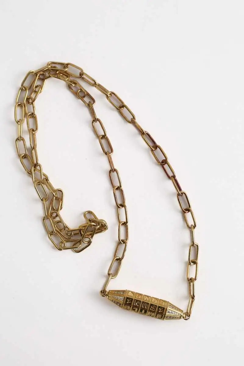 Collier APM Monaco Doré en Plaqué or