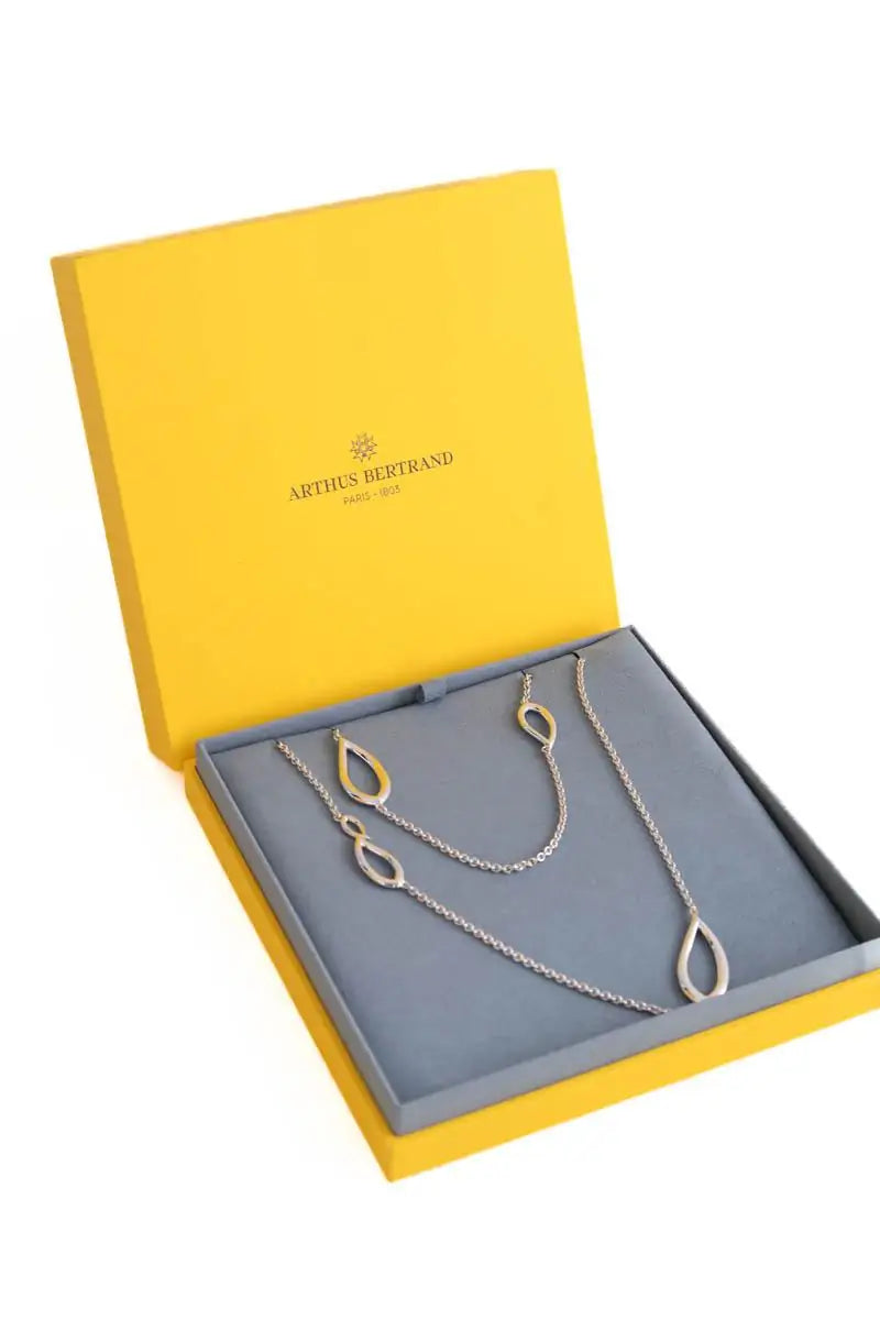 Collier Arthus Bertrand Sautoir argent Palma  Argent en Argent