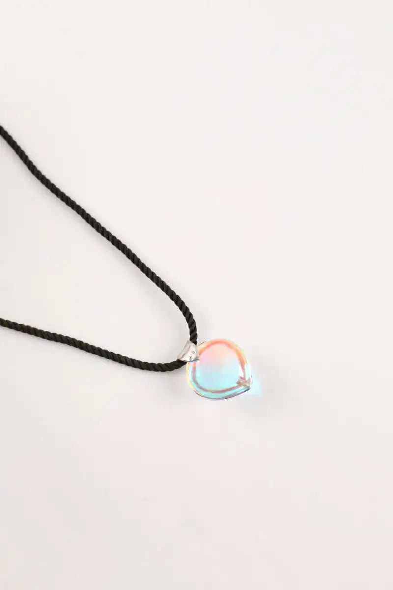 Collier Baccarat Noir en Cristal