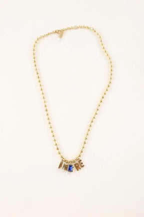 Collier GCDS Doré en Métal