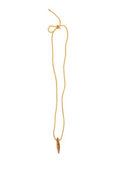 Collier Lalique Orange en Verre - Seconde Main