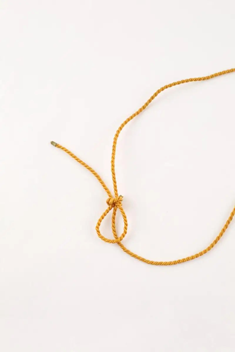 Collier Lalique Orange en Verre