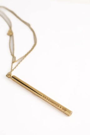 Collier Luj Doré en Plaqué or