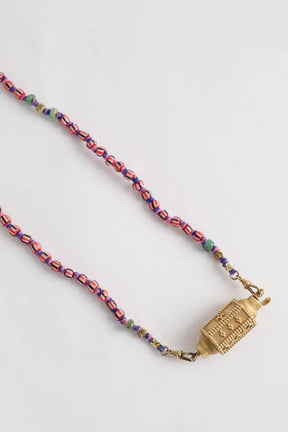 Collier Marie Lichtenberg Toujours Multicolore en Or jaune