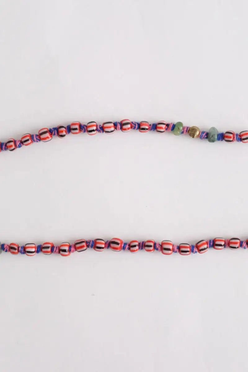 Collier Marie Lichtenberg Toujours Multicolore en Or jaune