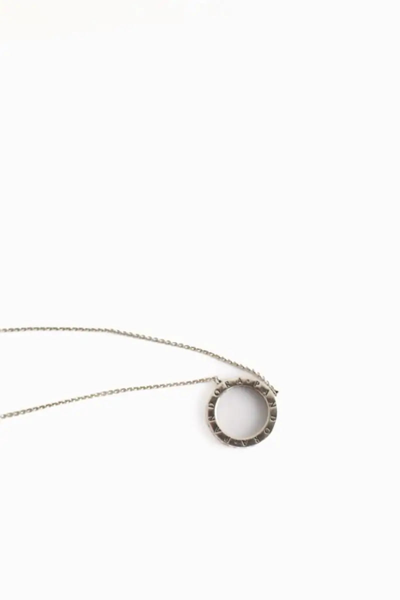 Collier Pandora Argent en Acier