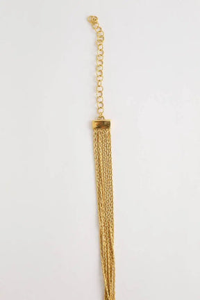 Collier Sézane Doré en Métal