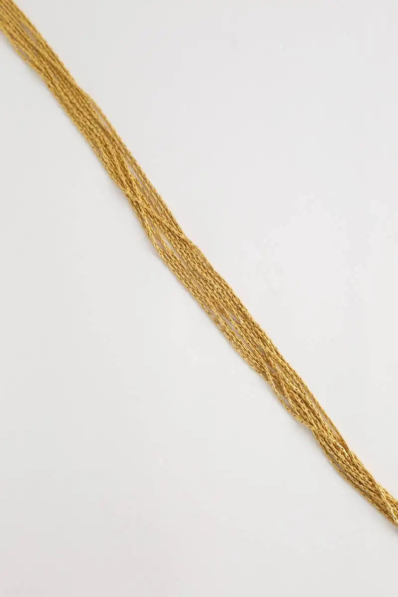 Collier Sézane Doré en Métal