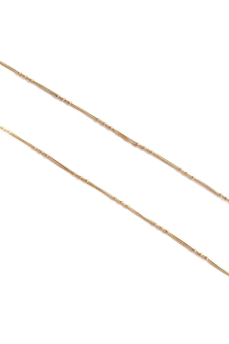 Collier Sézane Doré en Métal