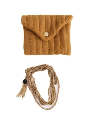 Collier Sézane Doré en Métal