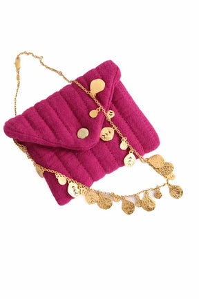 Collier Sézane Doré en Métal