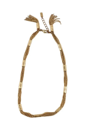 Collier Sézane Doré en Métal - Seconde Main