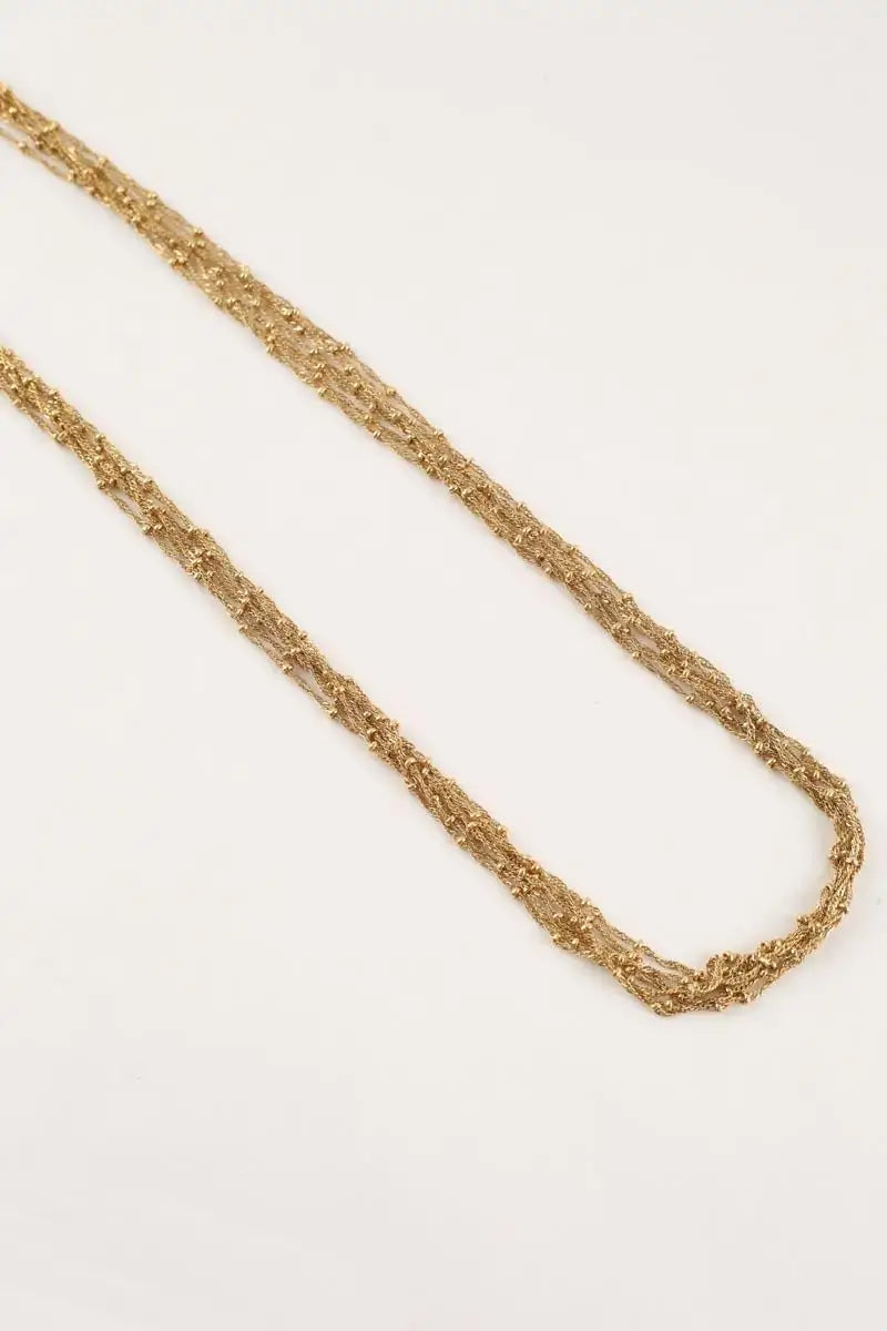 Collier Sézane Doré en Plaqué or