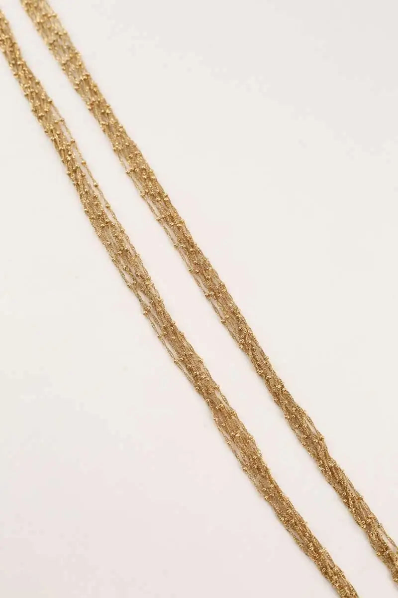 Collier Sézane Doré en Plaqué or