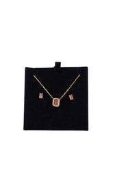 Collier Swarovski Doré en Cristal - Seconde Main