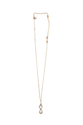 Collier Swarovski Infinity Doré en Cristal - Seconde Main