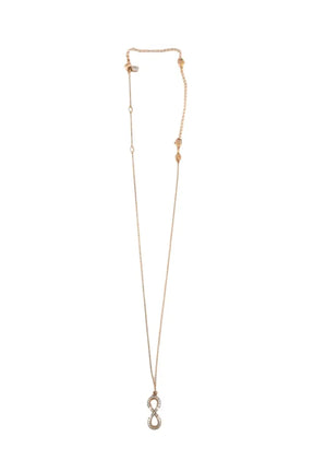 Collier Swarovski Infinity Doré en Cristal - Seconde Main