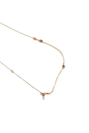 Collier Swarovski Infinity Doré en Cristal