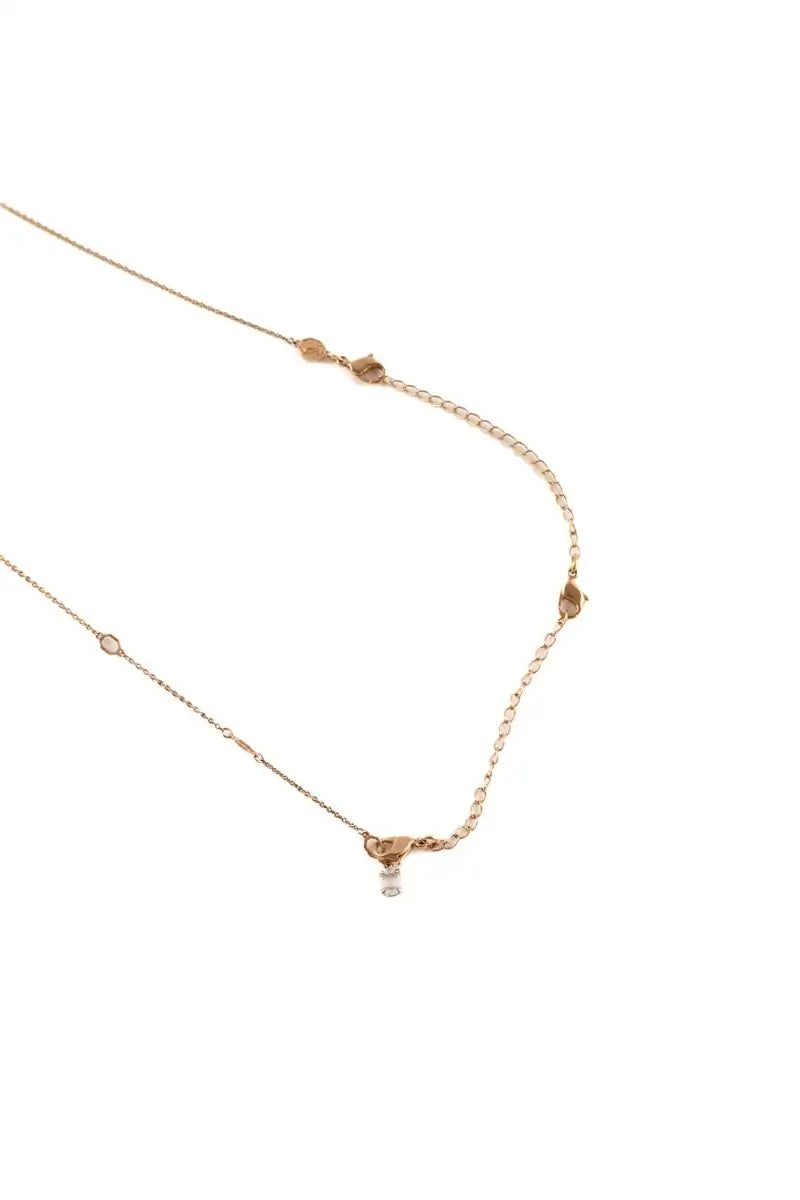 Collier Swarovski Infinity Doré en Cristal