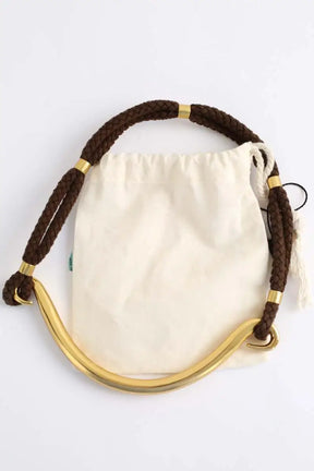 Collier torque en laiton doré Vanessa Bruno Doré en Métal