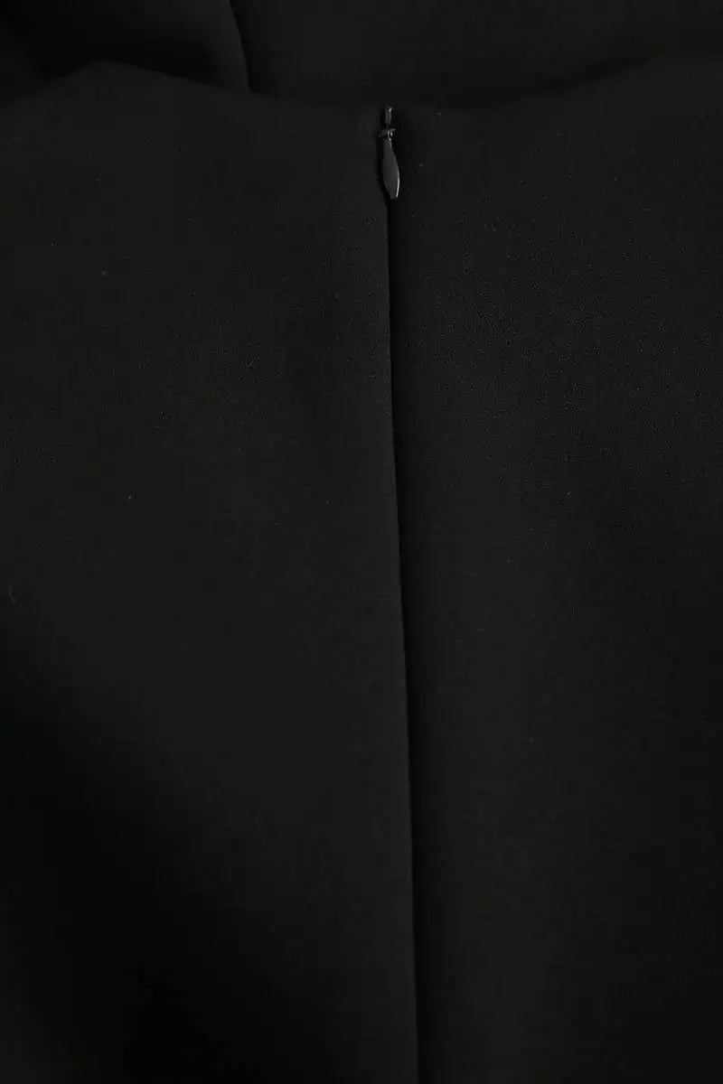 Combi-short Maje Noir en Polyester