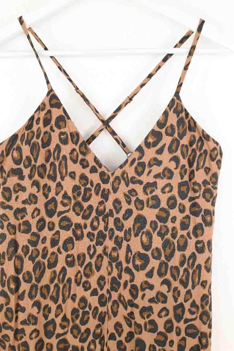 Combinaison Balzac Marron en Viscose