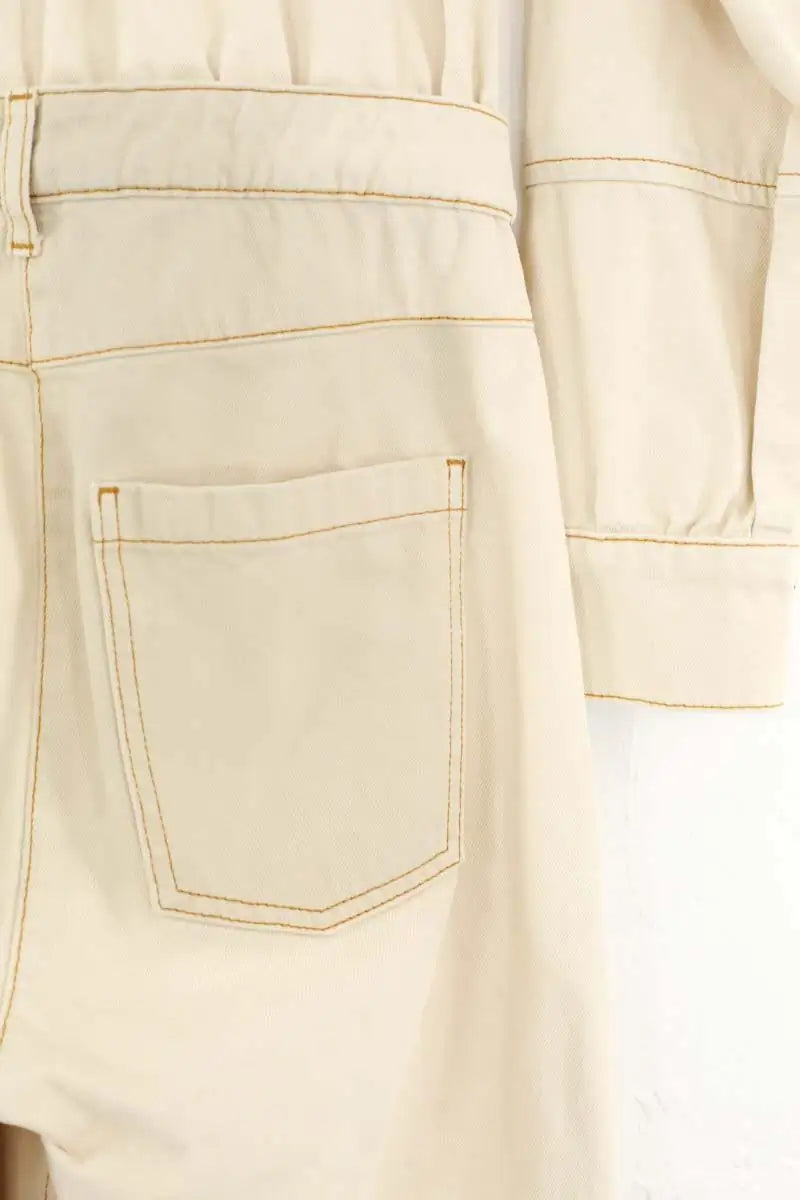 Combinaison Bash Beige en Coton