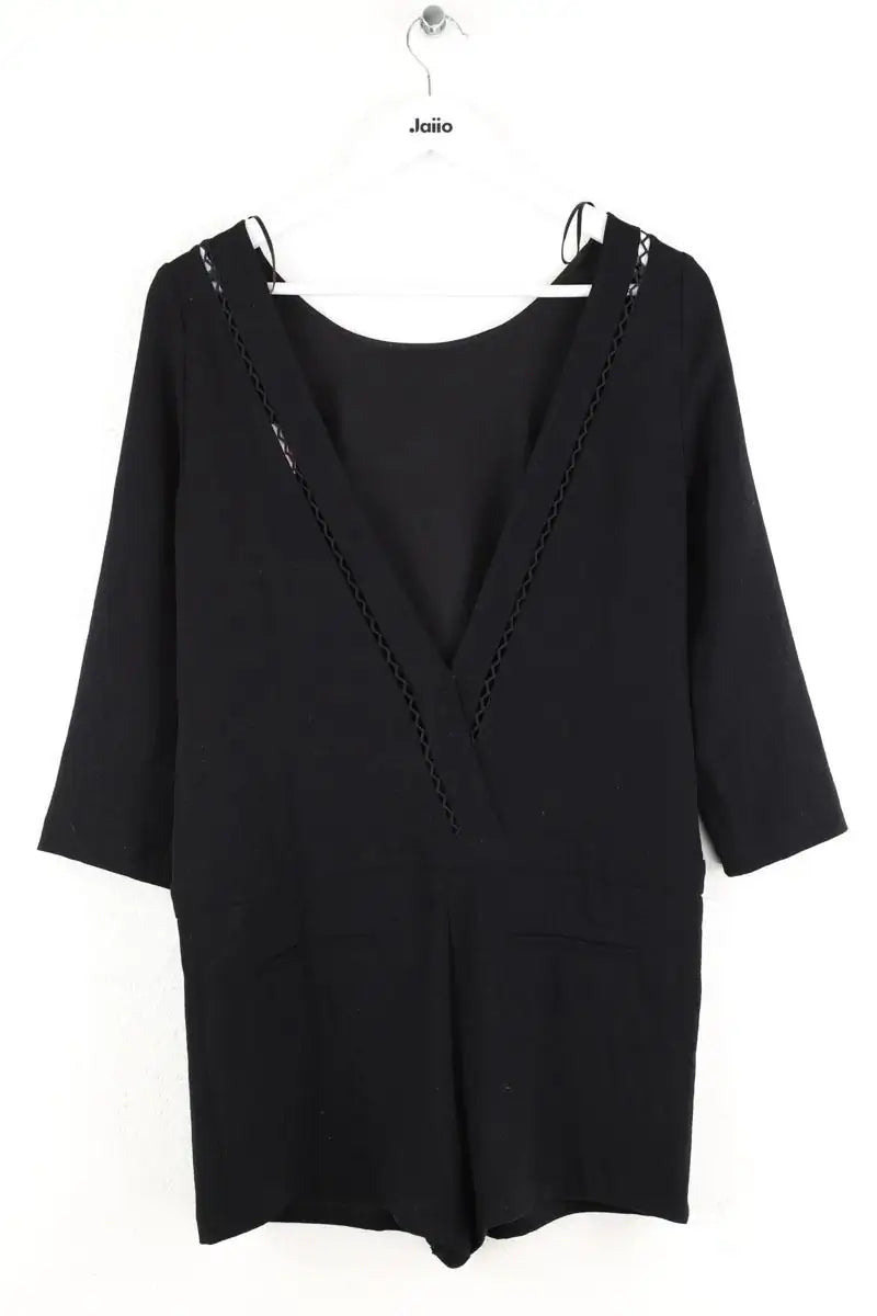 Combinaison Ba&Sh Noir en Coton
