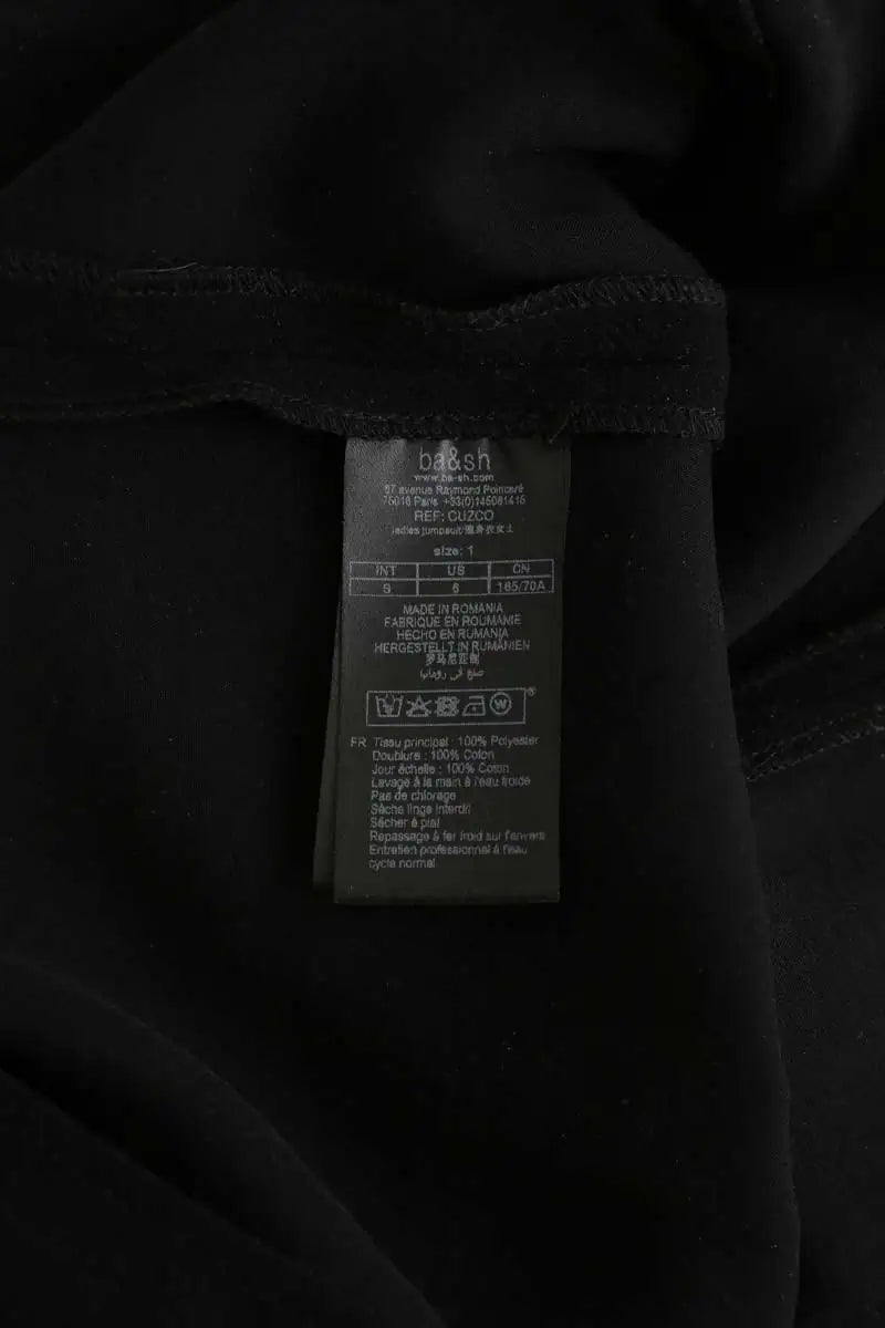 Combinaison Ba&Sh Noir en Coton