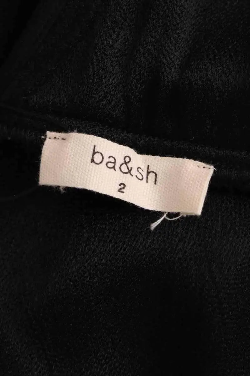 Combinaison Ba&Sh Noir en Viscose