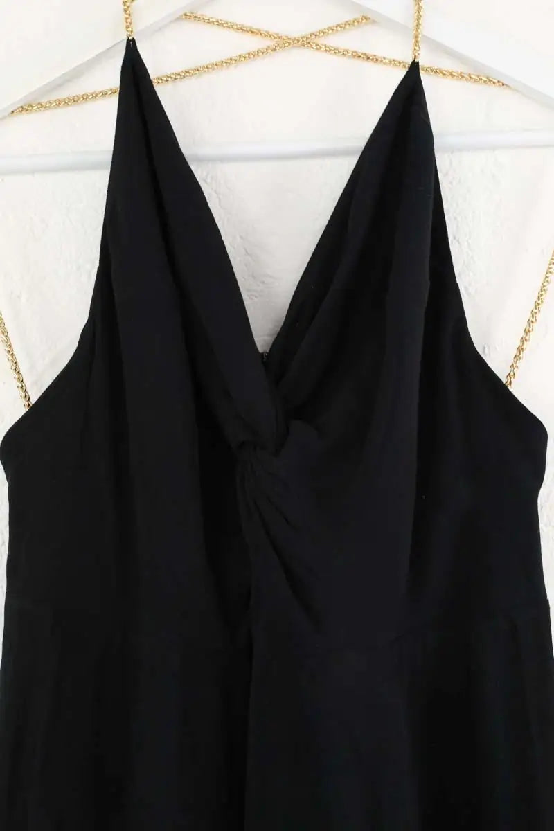 Combinaison Bash Noir en Viscose