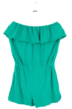 Combinaison Ba&Sh Turquoise en Coton