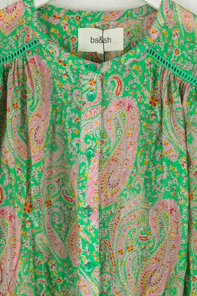 Combinaison Ba&Sh Vert en Coton