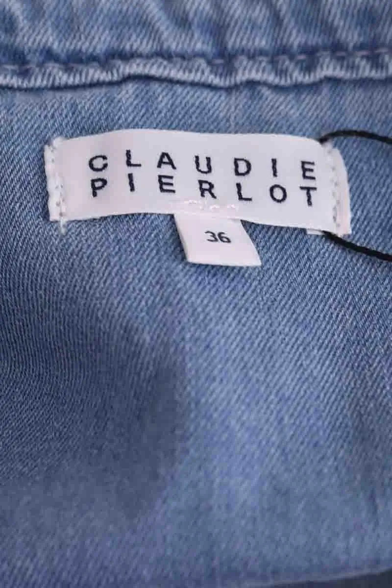 Combinaison Claudie Pierlot Bleu en Coton