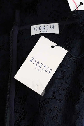 Combinaison Claudie Pierlot Marine en Coton