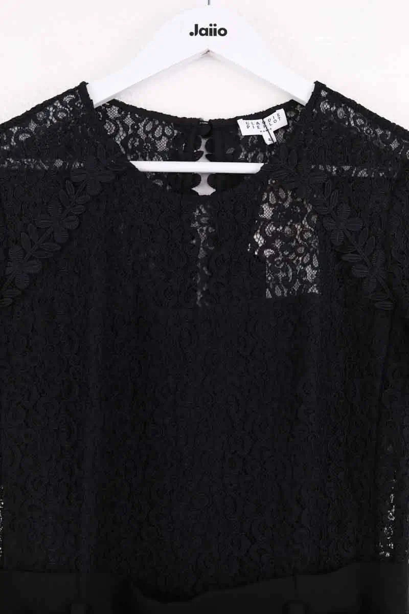 Combinaison Claudie Pierlot Noir en Coton