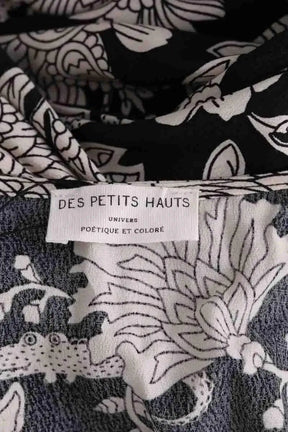 Combinaison Des Petits Hauts Noir en Viscose