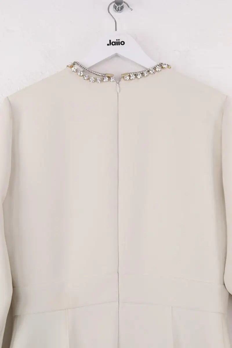 Combinaison Elie Saab Ecru en Synthétique
