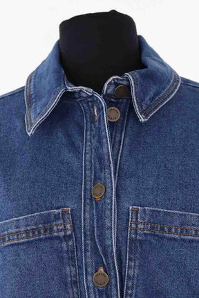 Combinaison jupe Sézane Bleu en Coton