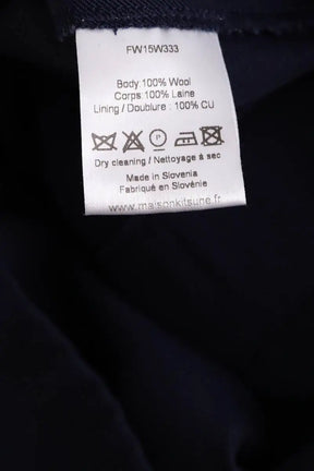 Combinaison Kitsuné Bleu en Laine