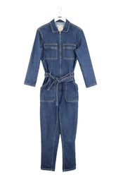 Combinaison La Petite Française Bleu en Coton, taille S - Seconde Main