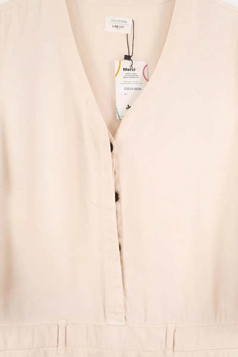 Combinaison Labdip Rose en Coton