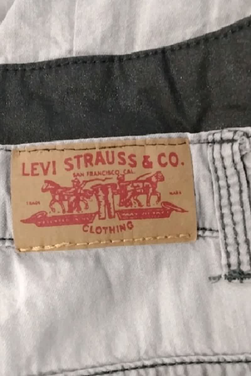 Combinaison Levi's Gris en Coton