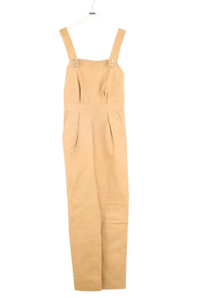 Combinaison Maison Ullens Beige en Cuir, taille XS - Seconde Main