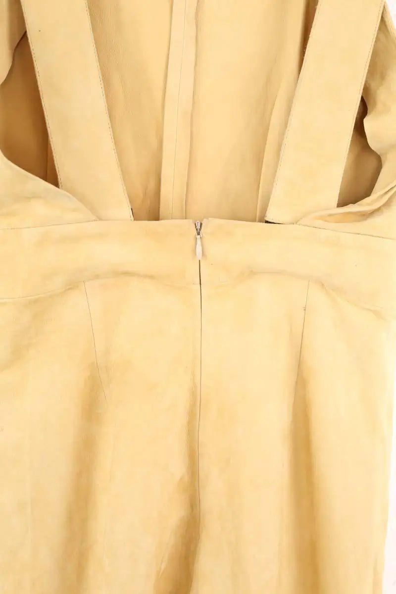Combinaison Maison Ullens Beige en Daim